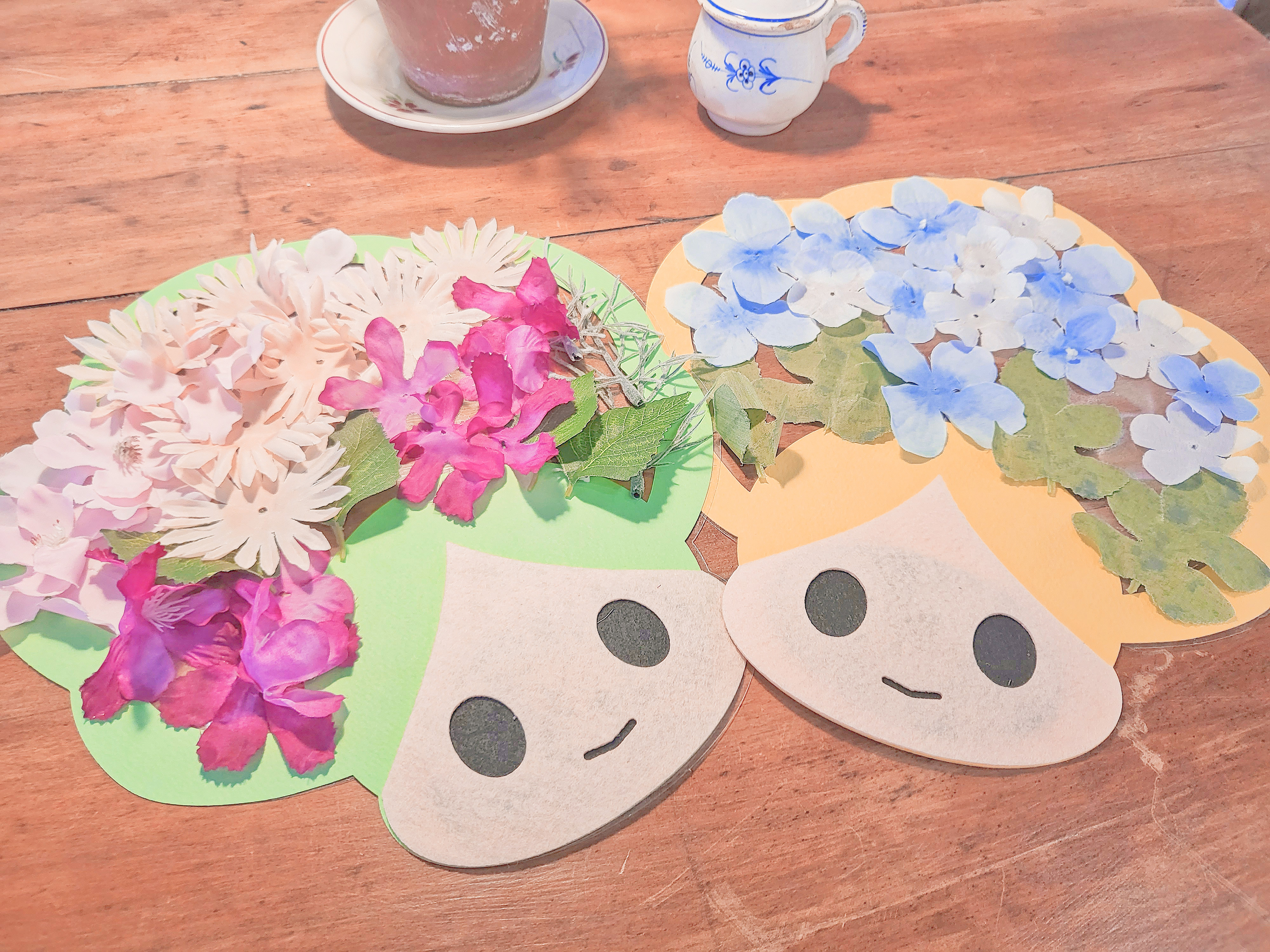 꽃 가채 키트(10개1세트)