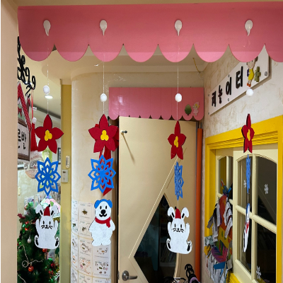 산토끼 북금곰 모빌DIY(1줄)