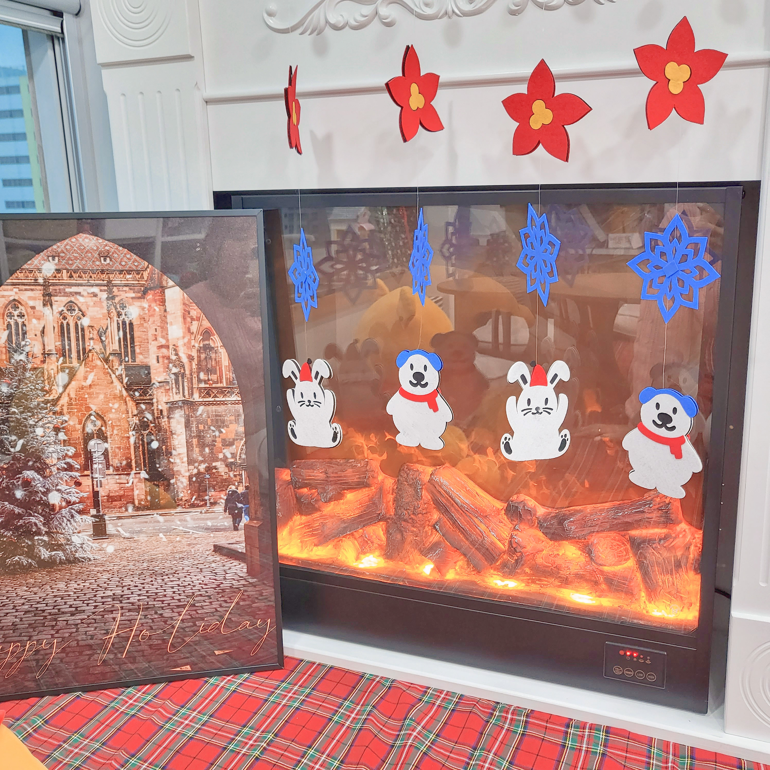 산토끼 북금곰 모빌DIY(1줄)