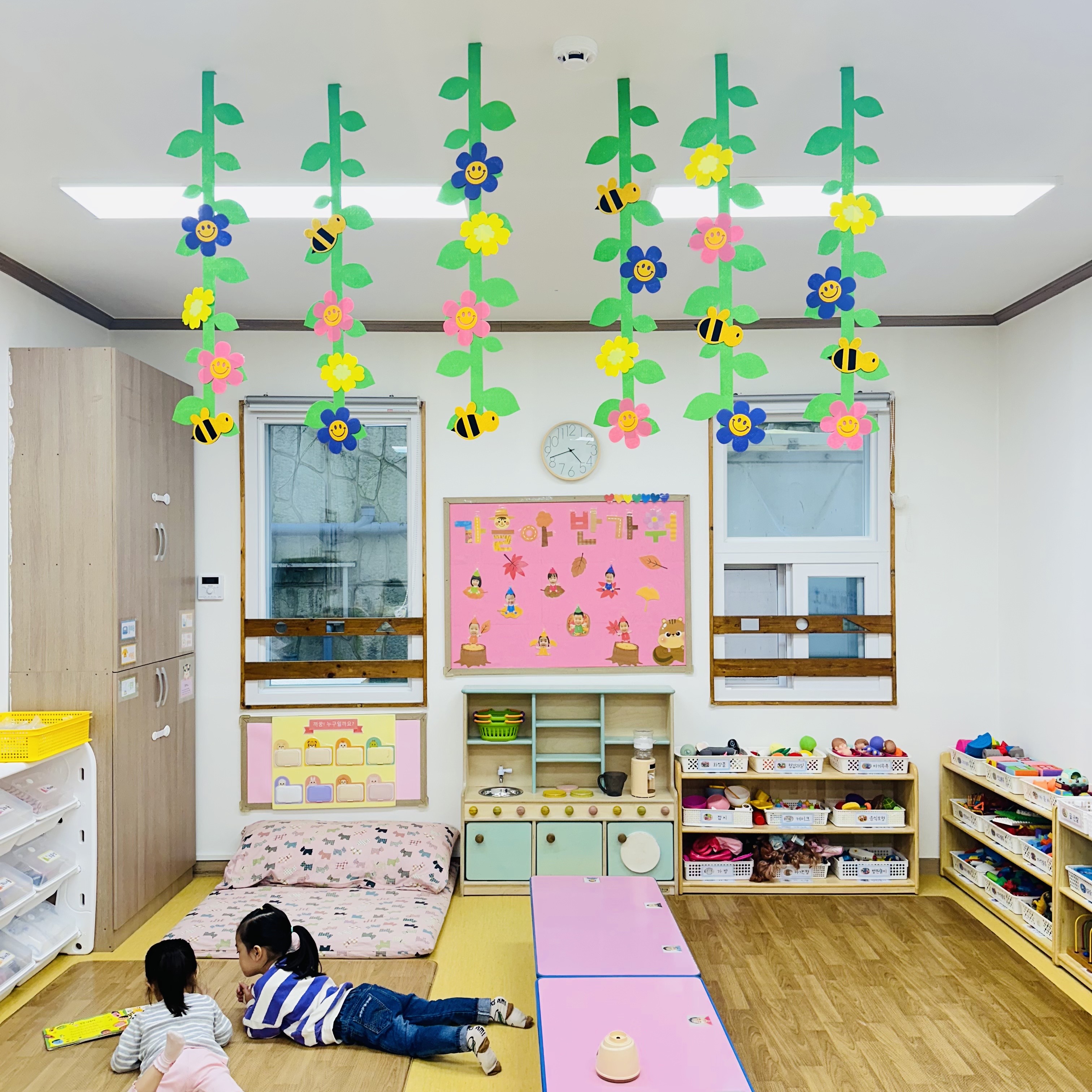 봄 넝쿨 모빌DIY(1줄)