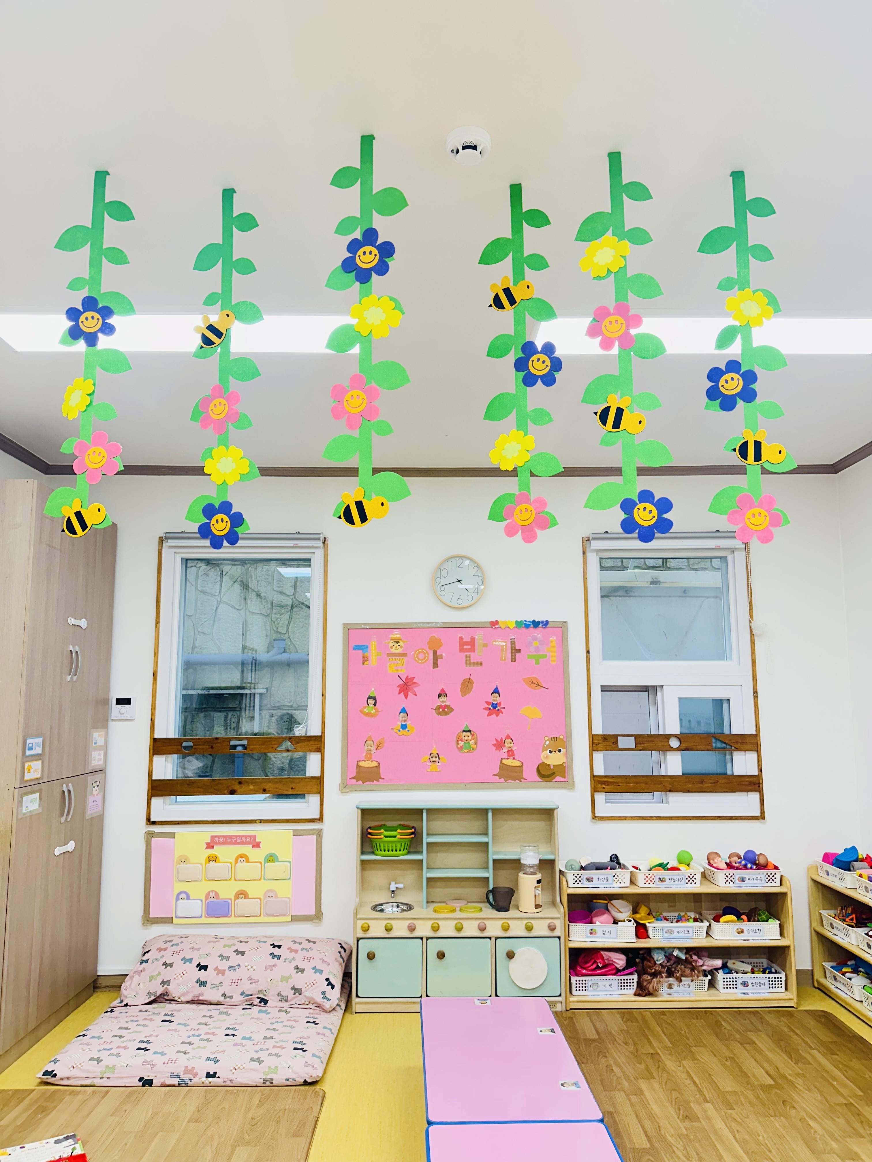 봄 넝쿨 모빌DIY(1줄)