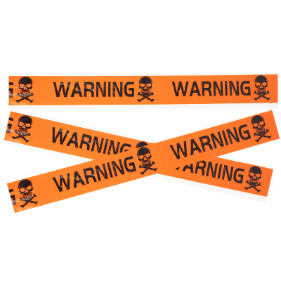 할로윈 워닝테이프