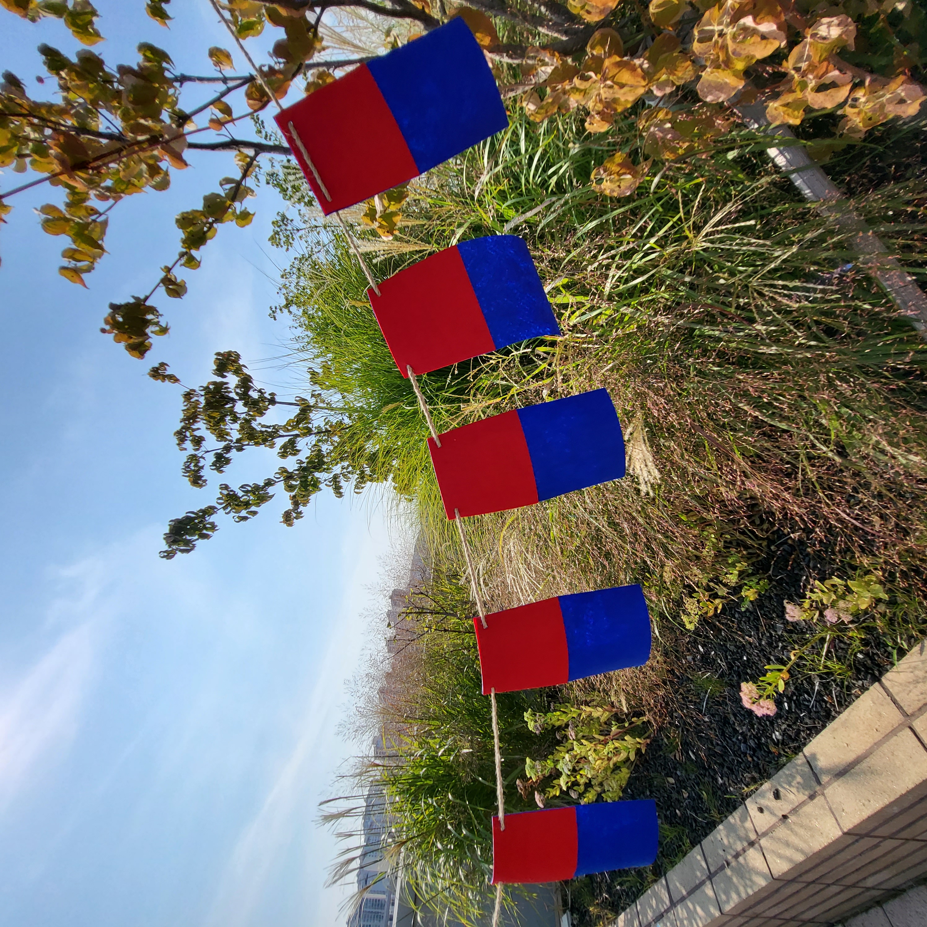 청사초롱 가랜드