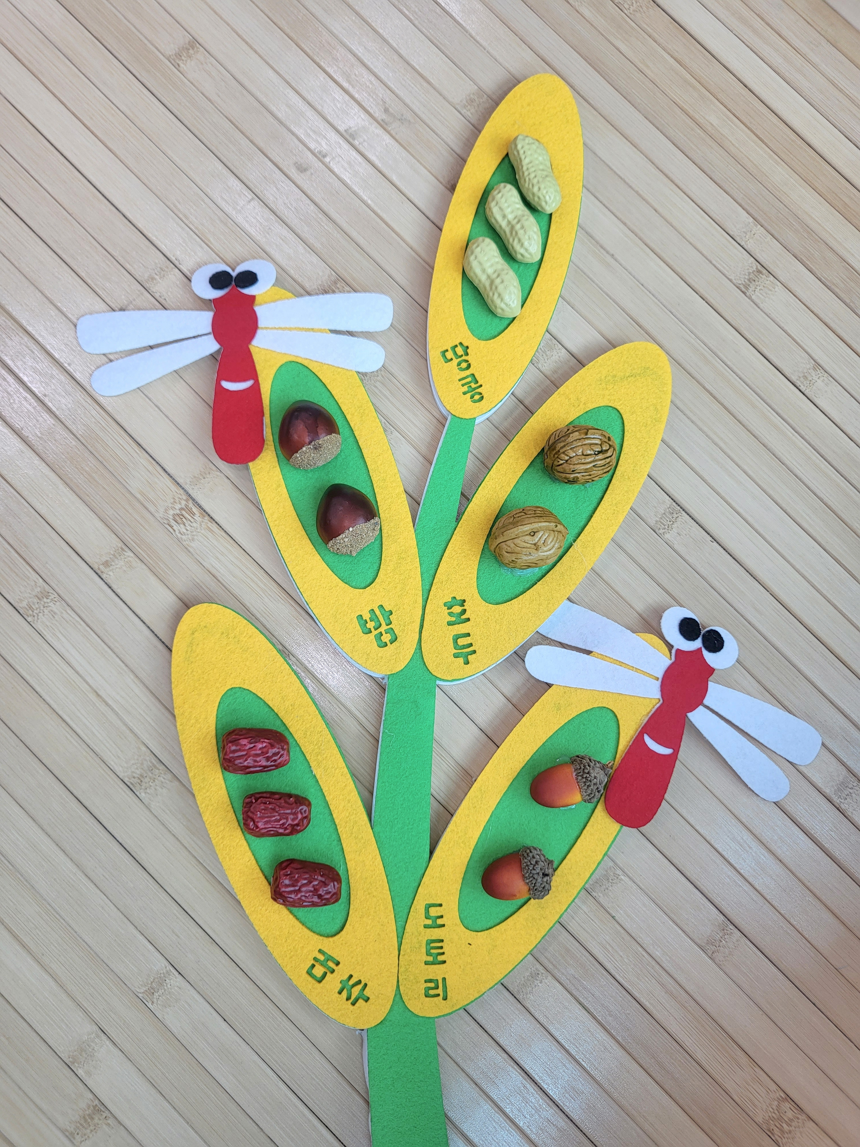 가을 벼촉감 관찰판