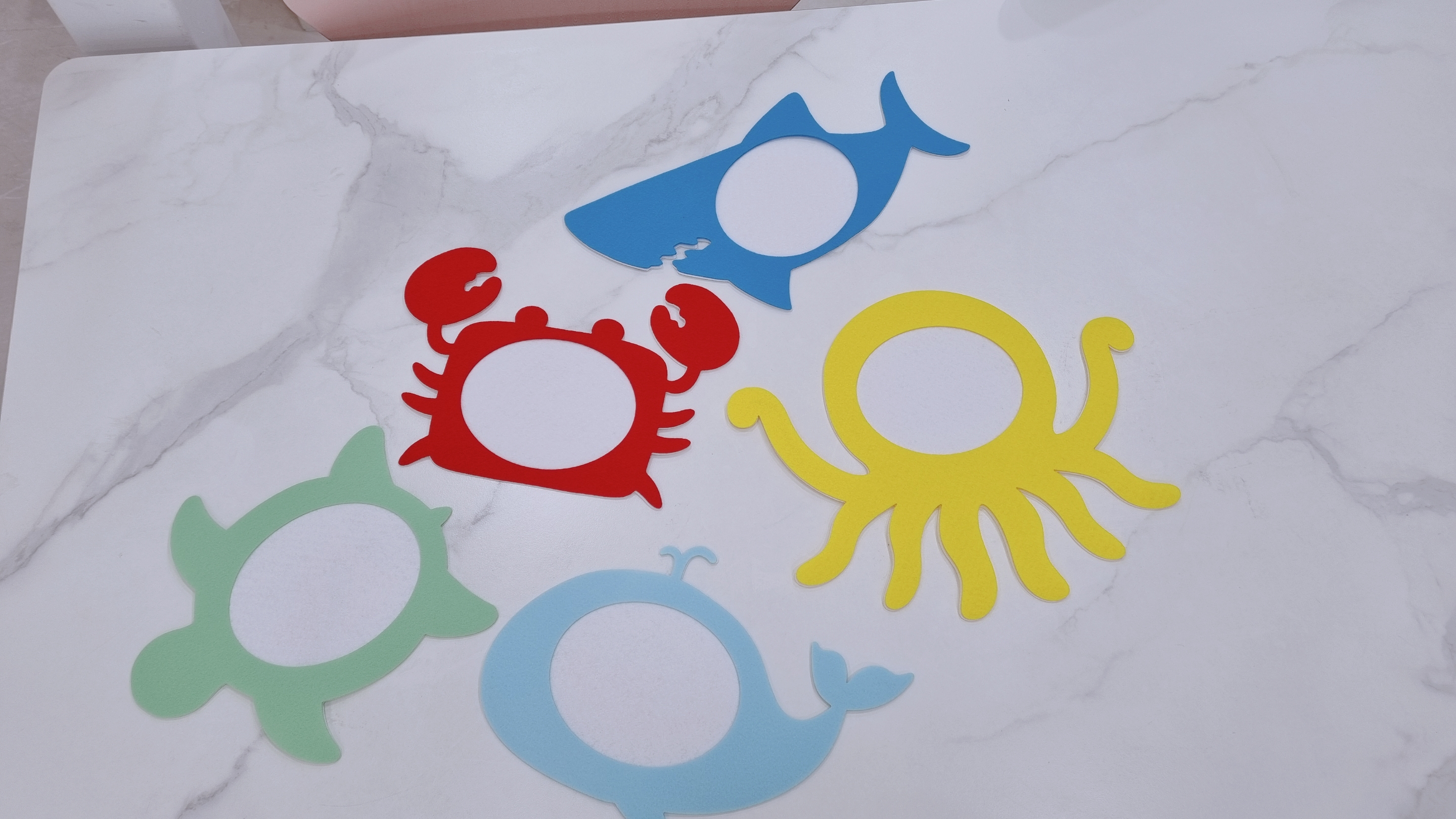 여름 액자 여름환경구성 (반제)