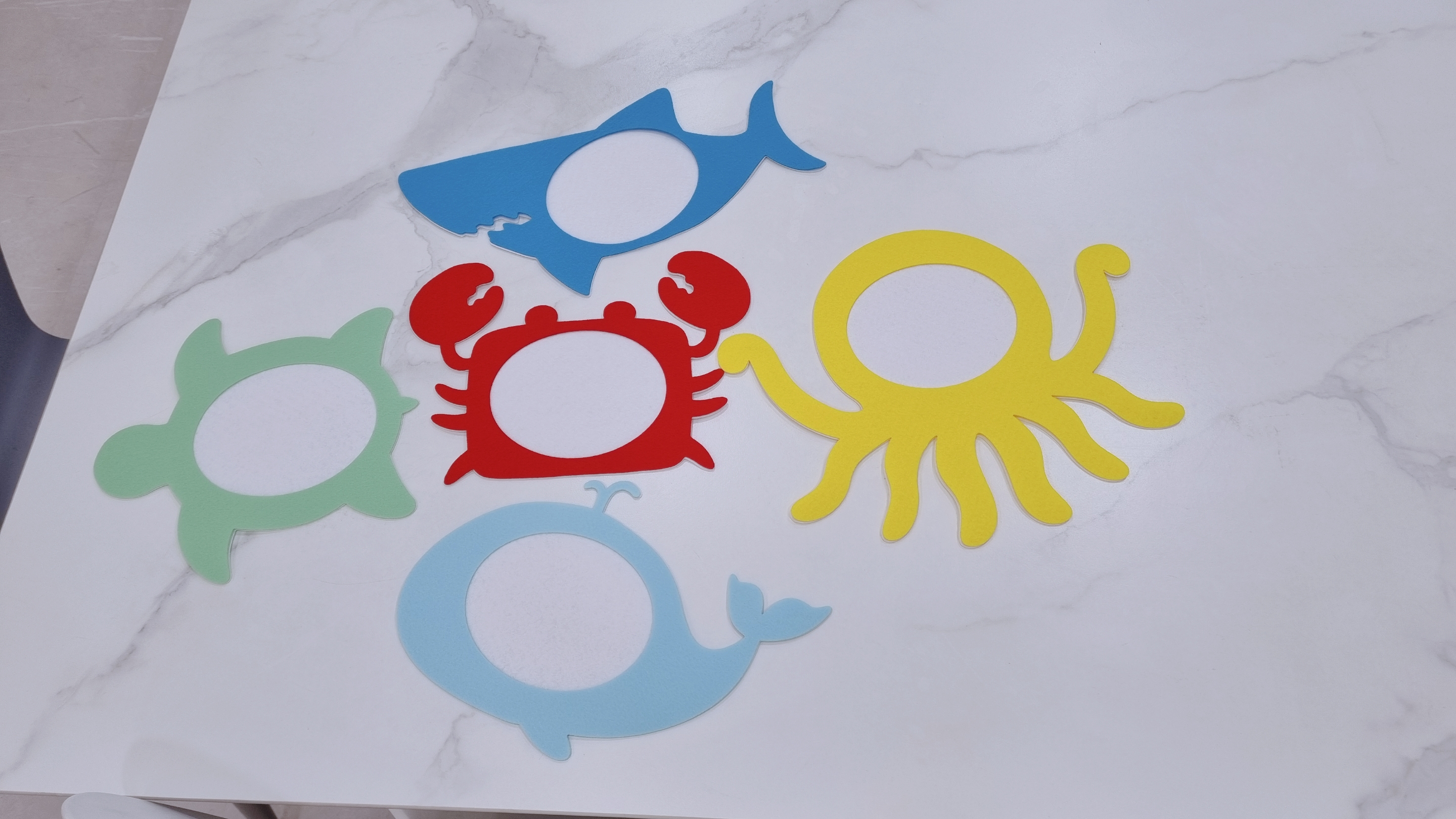 여름 액자 여름환경구성 (반제)