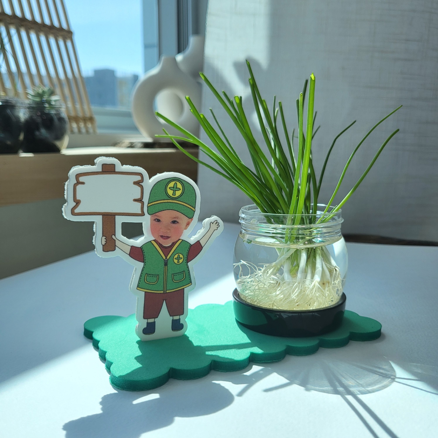 식목일 새마을화분심기(수경식물)