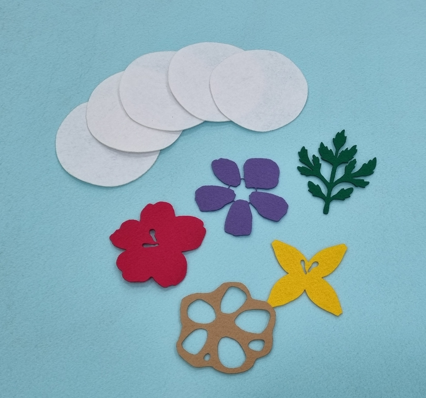 화전 펠트도안(반제)