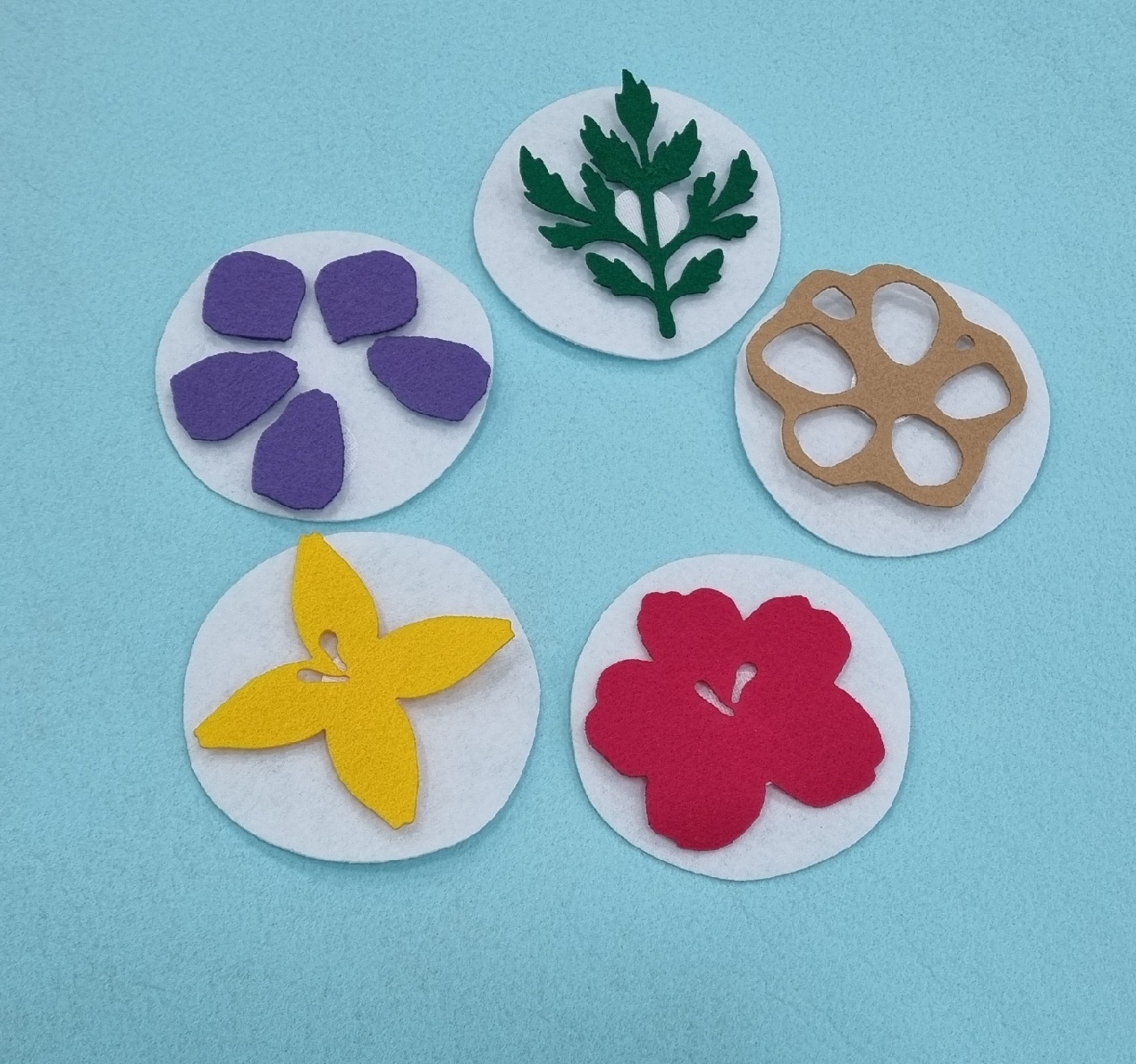 화전 펠트도안(반제)