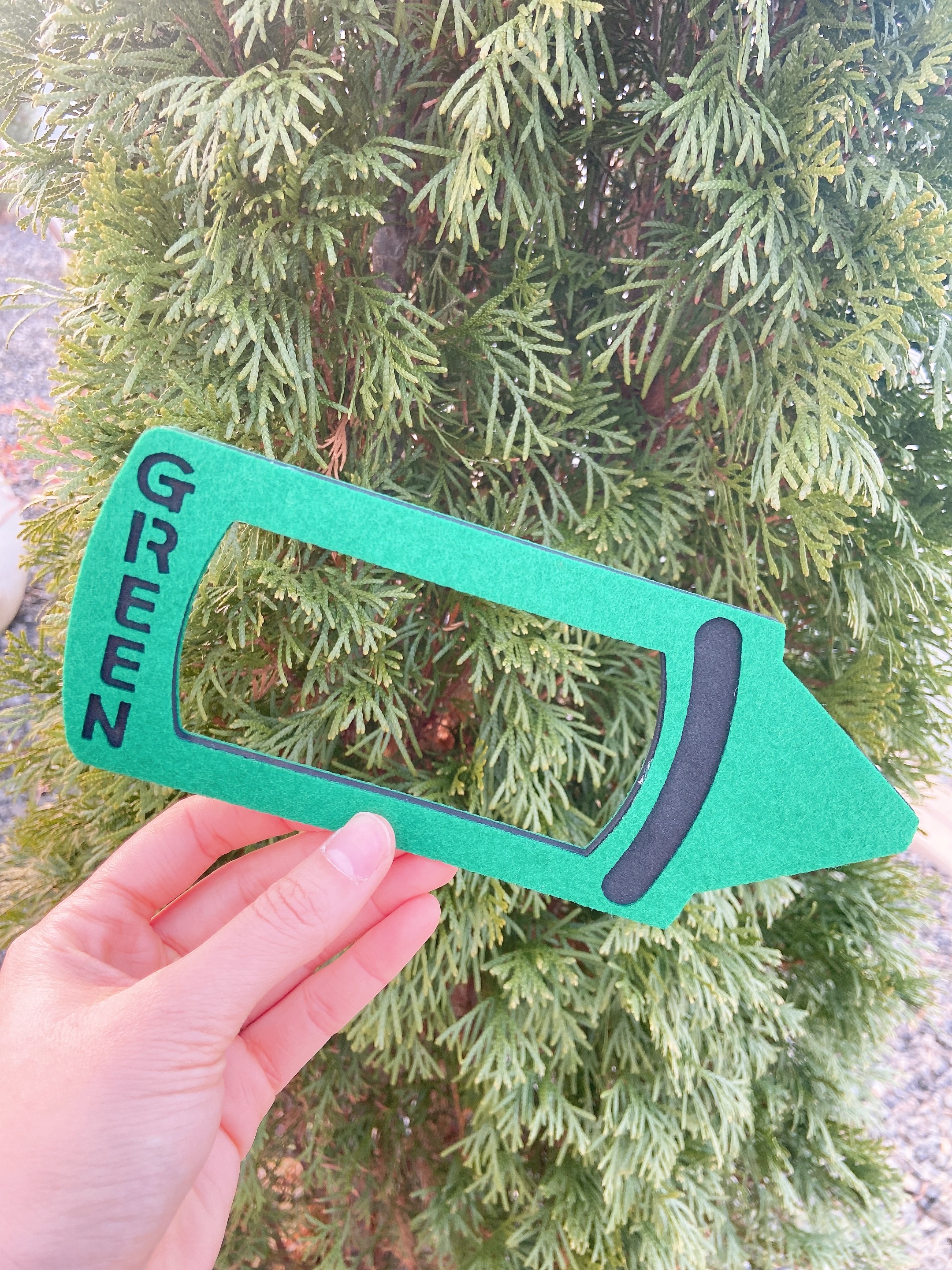 크레파스 관찰돋보기