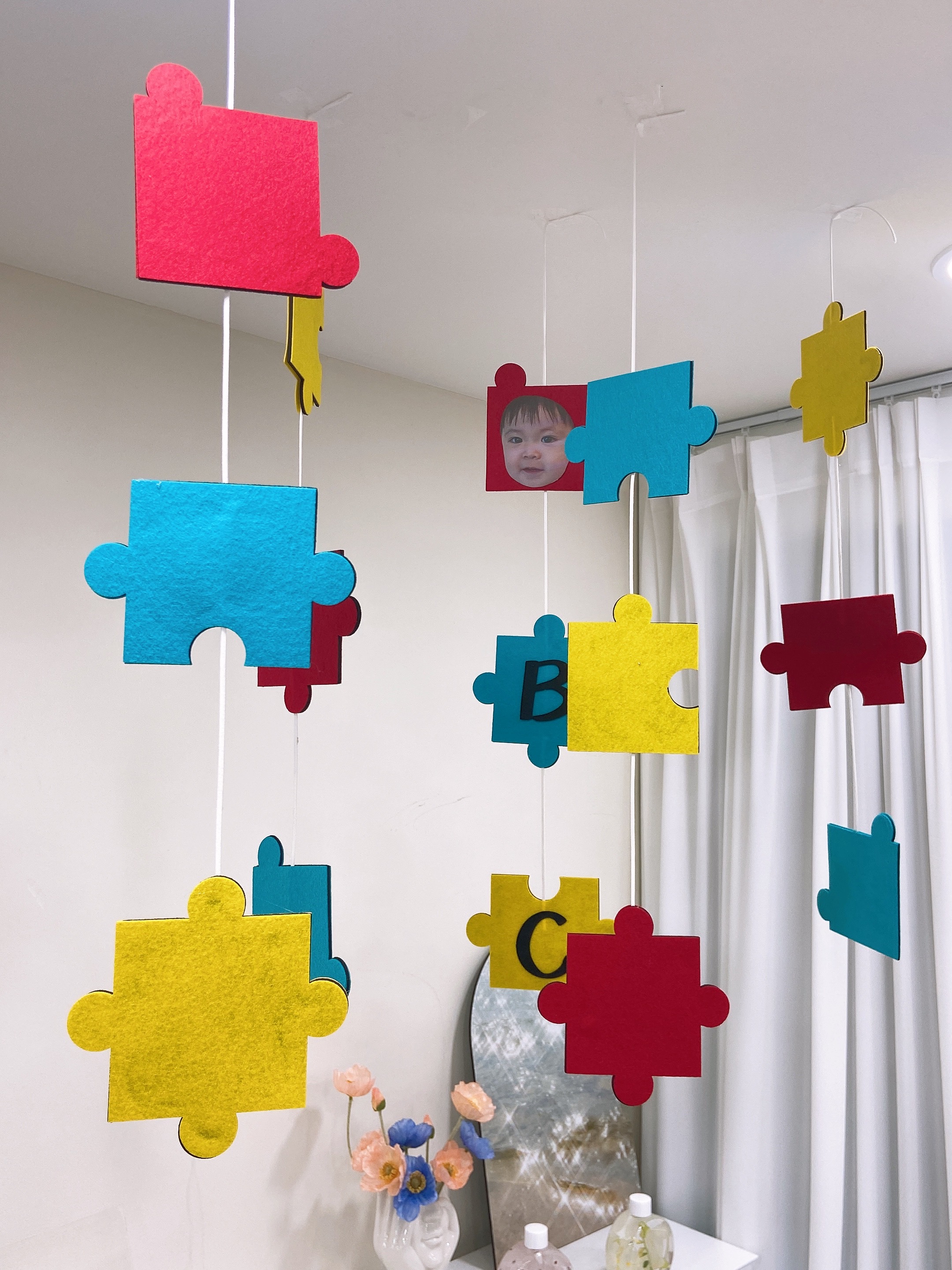 퍼즐모빌DIY(1줄)