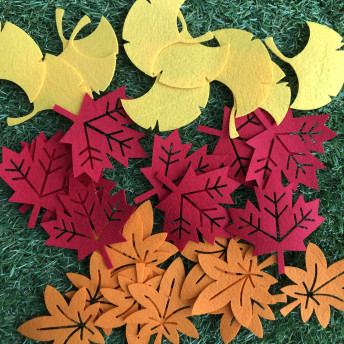 가을 낙엽 3종세트(단풍잎,은행잎 세트)