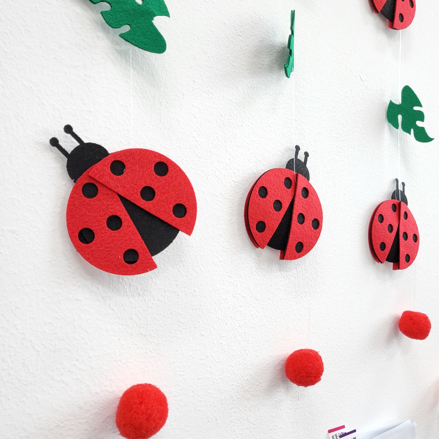 무당벌레 모빌DIY(1줄)