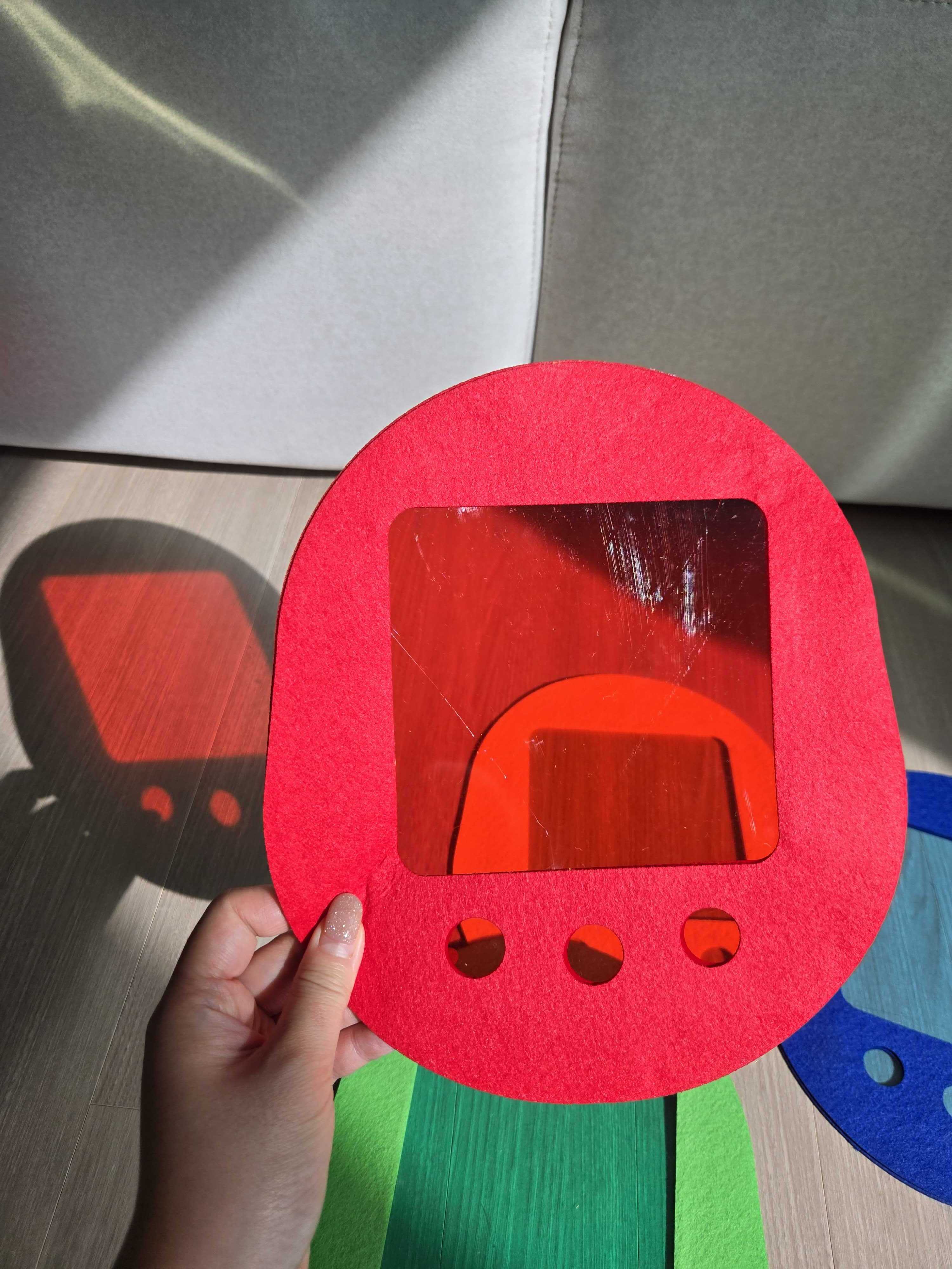 리뉴얼 색깔 돋보기(4색1세트)