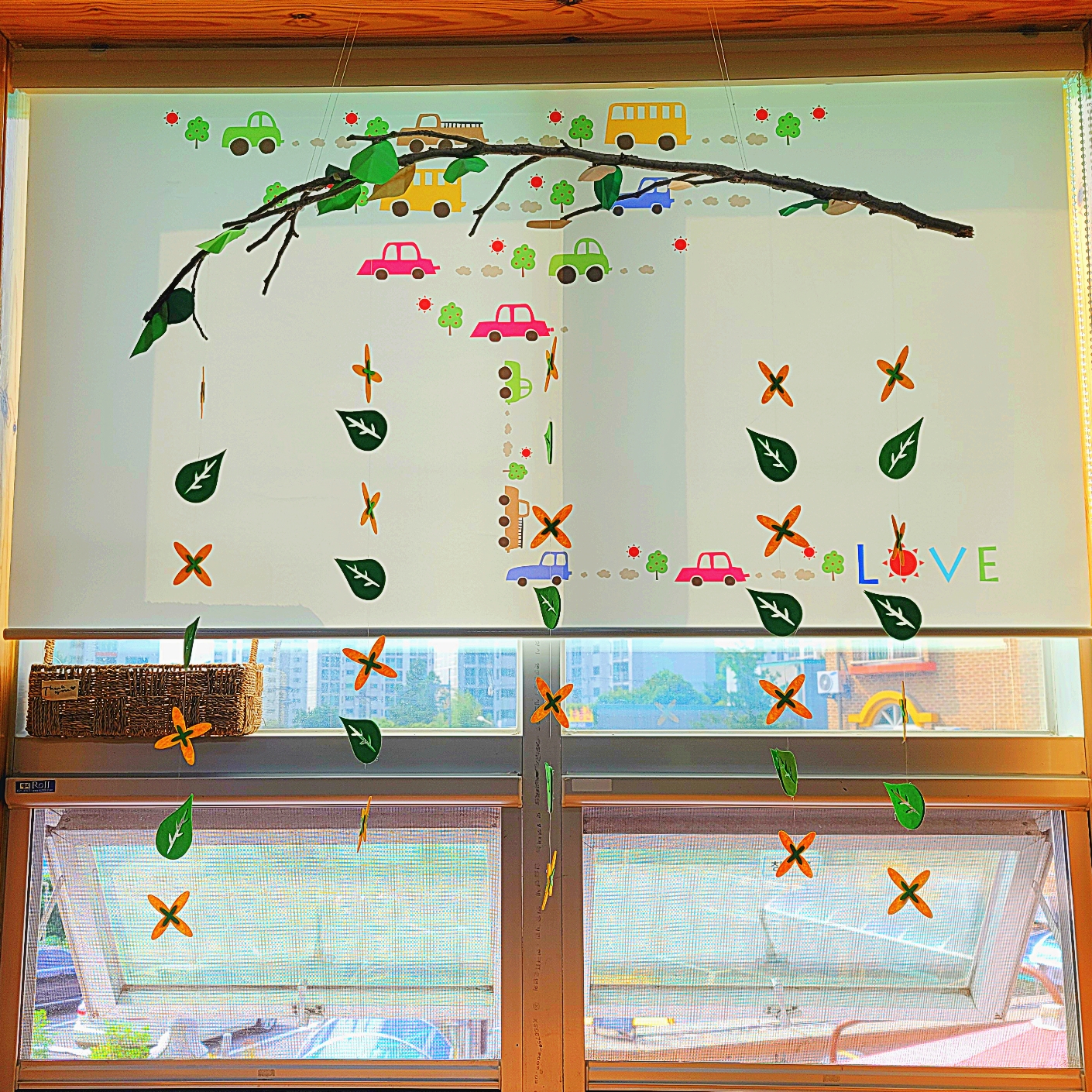 개나리 모빌DIY(1줄)