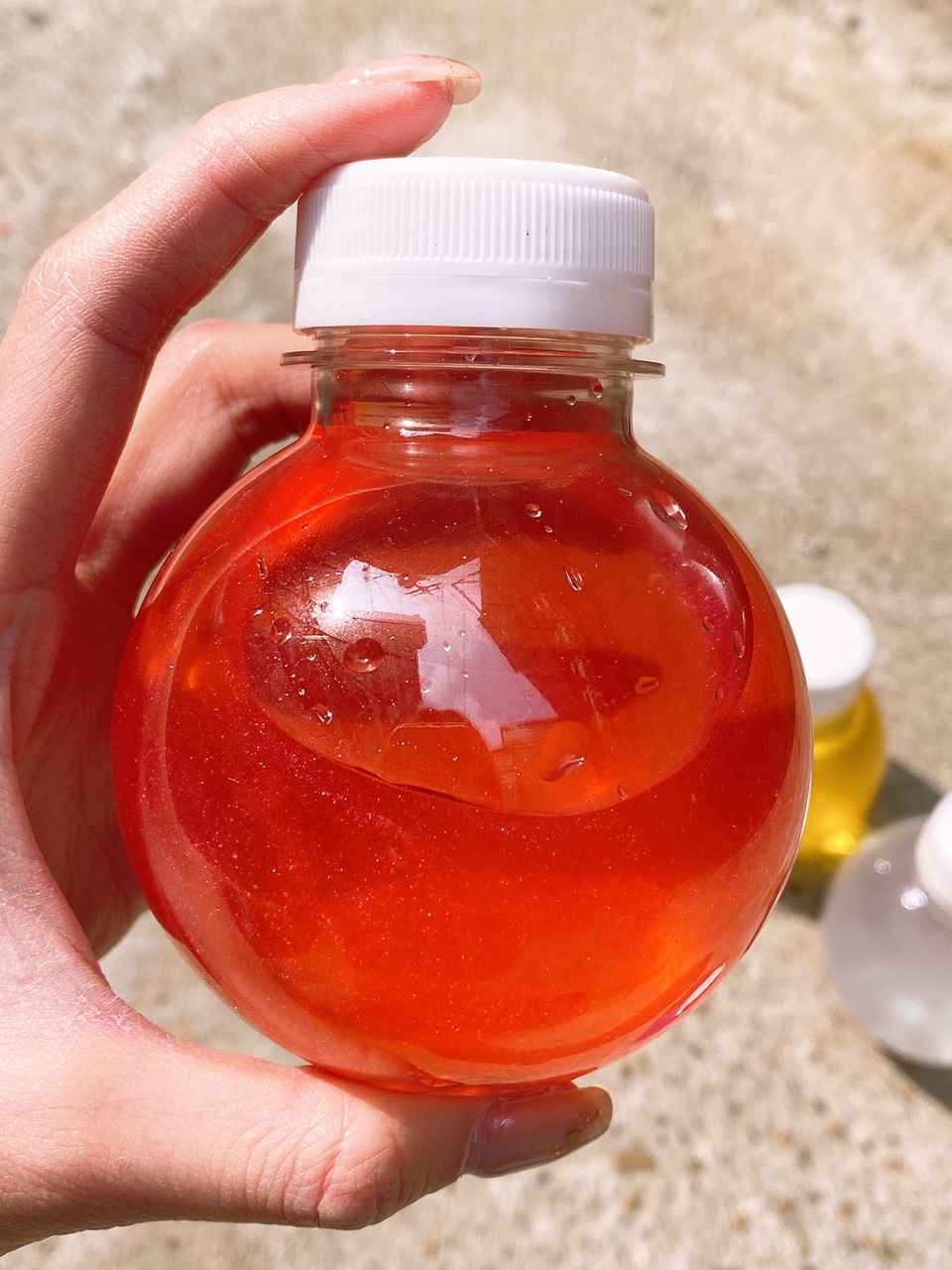 오로라 색깔물병(4색1세트)