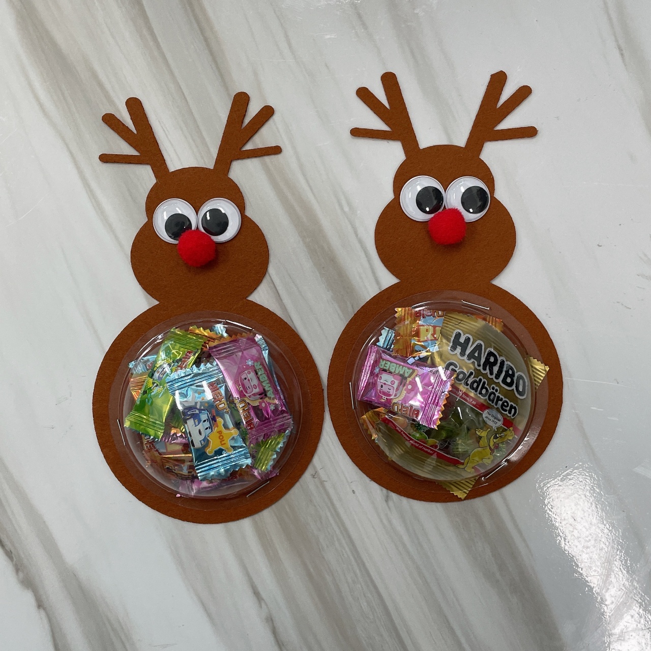 DIY 루돌프 비타민볼 도안 비타민미포함 (반제품)