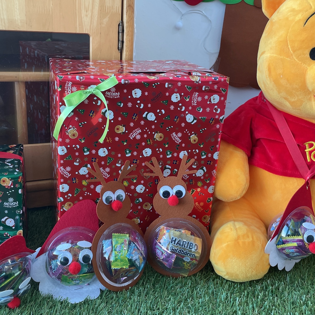 DIY 루돌프 비타민볼 도안 비타민미포함 (반제품)