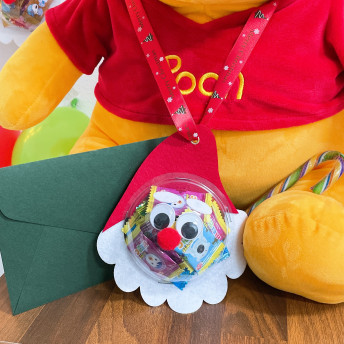 DIY 크리스마스 산타비타민볼 도안 비타민미포함 (반제품)