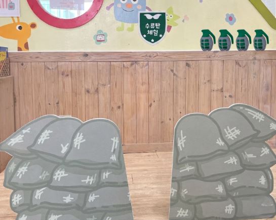 군대환경구성 수류탄 던지기