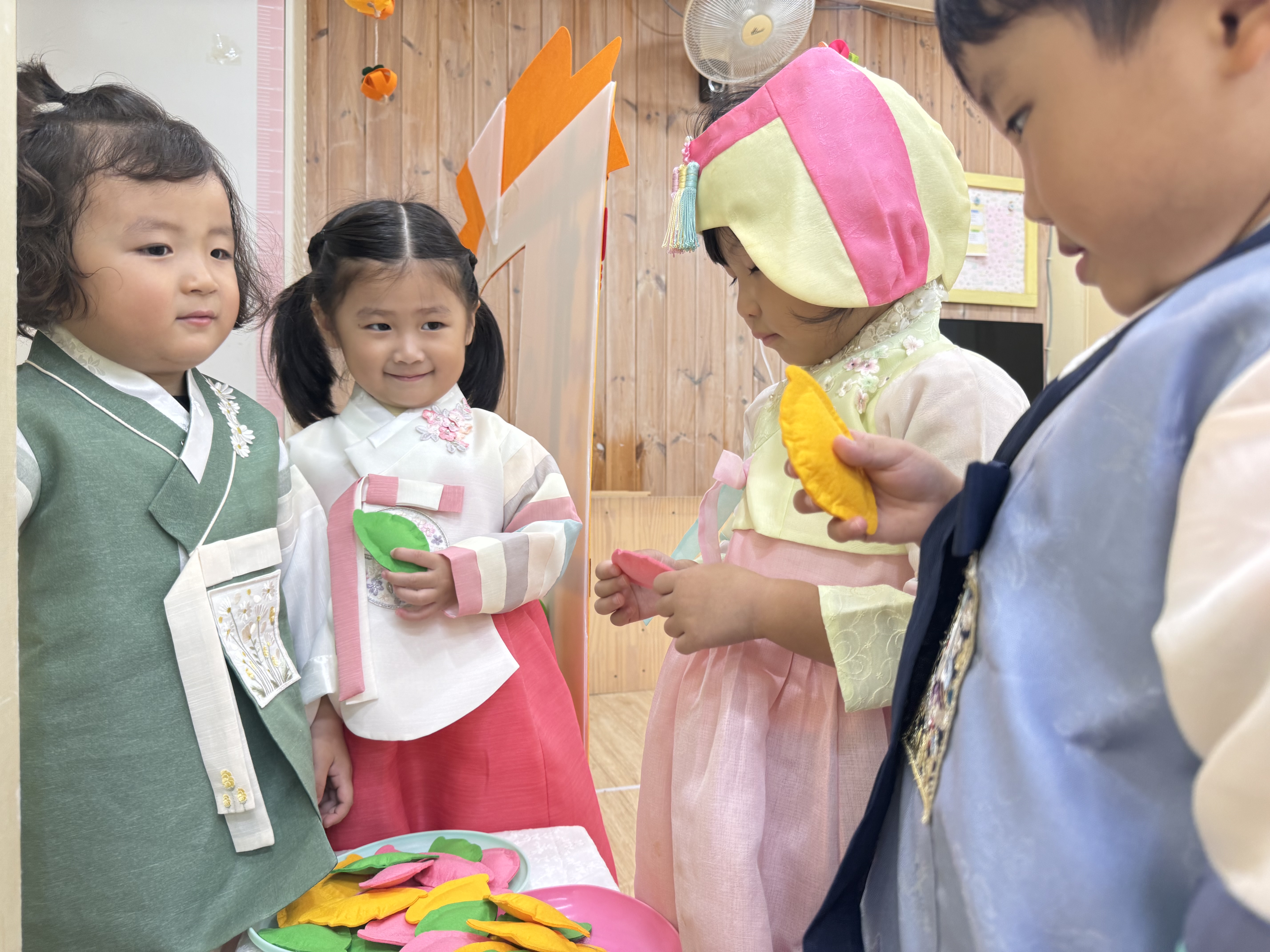 펠트 고추/송편 모형