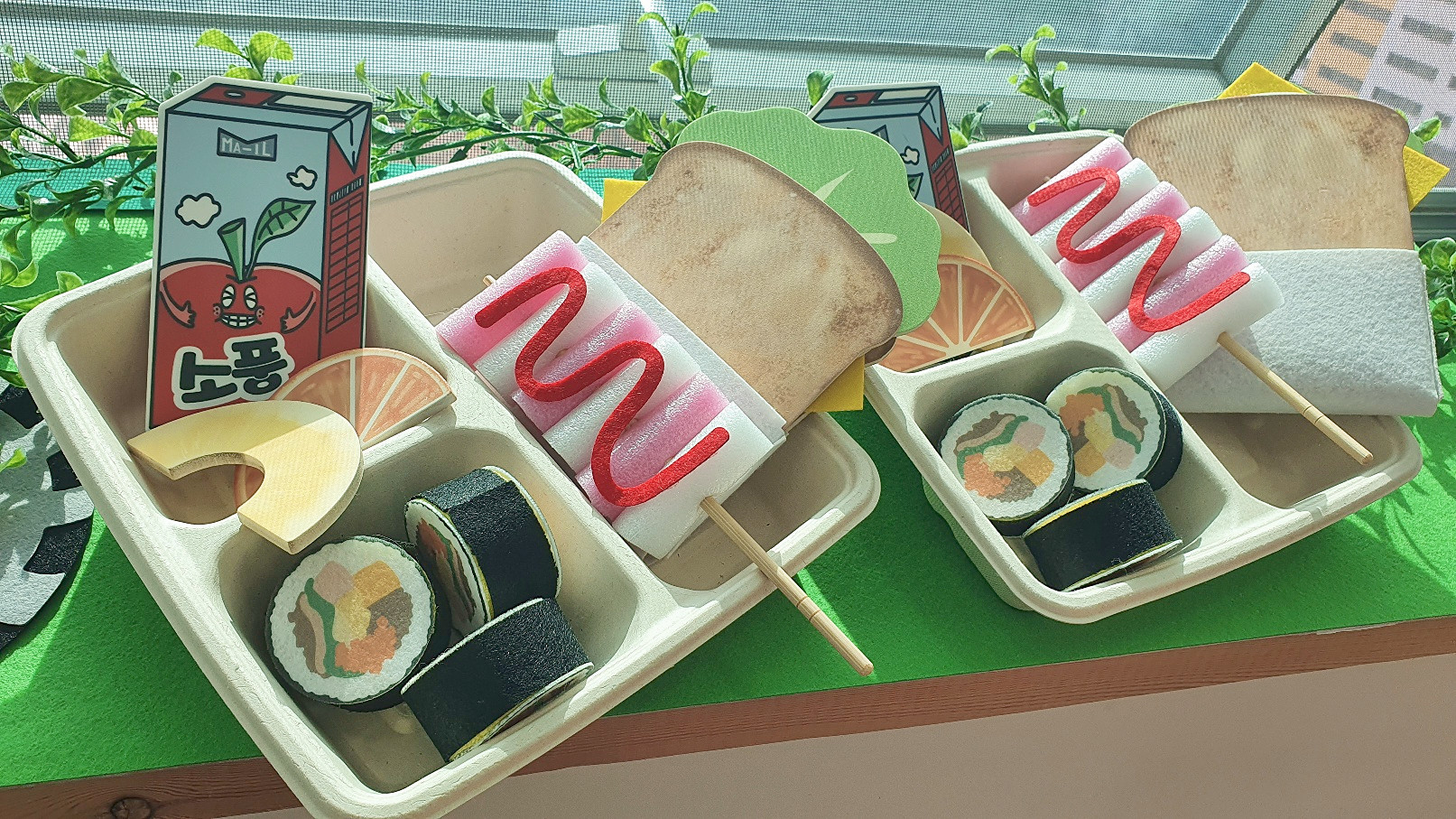 봄나들이 도시락