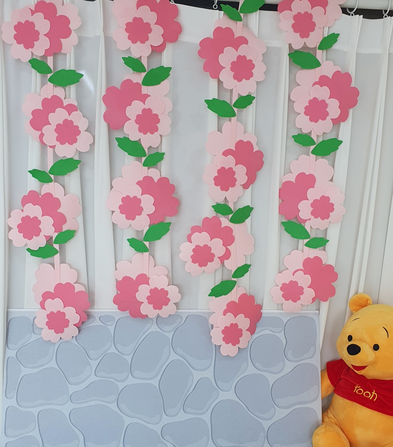 벚꽃돌담포토존