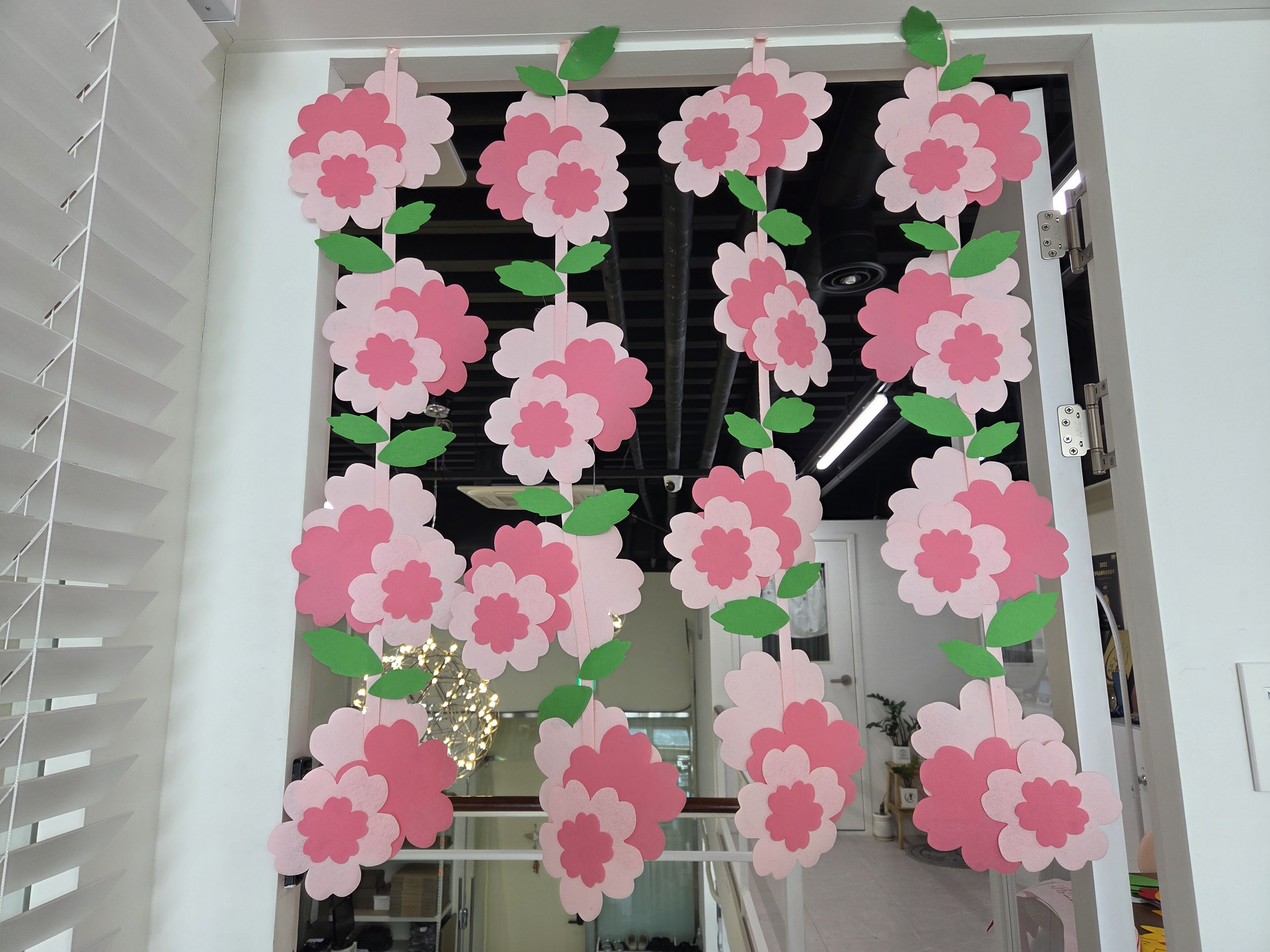 벚꽃돌담포토존