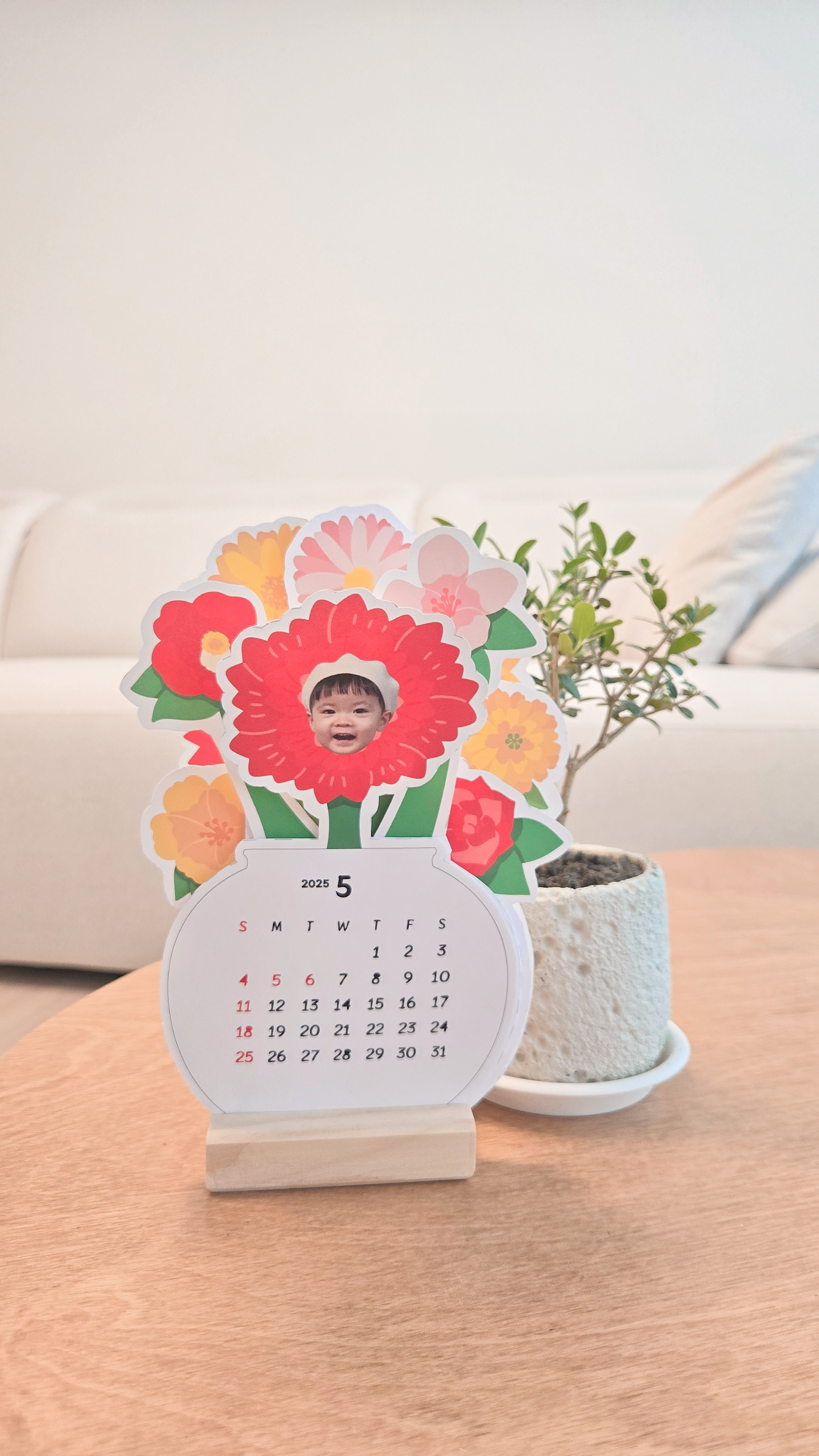 DIY 열두달 꽃 달력