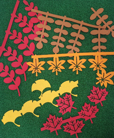 가을낙엽 5종세트