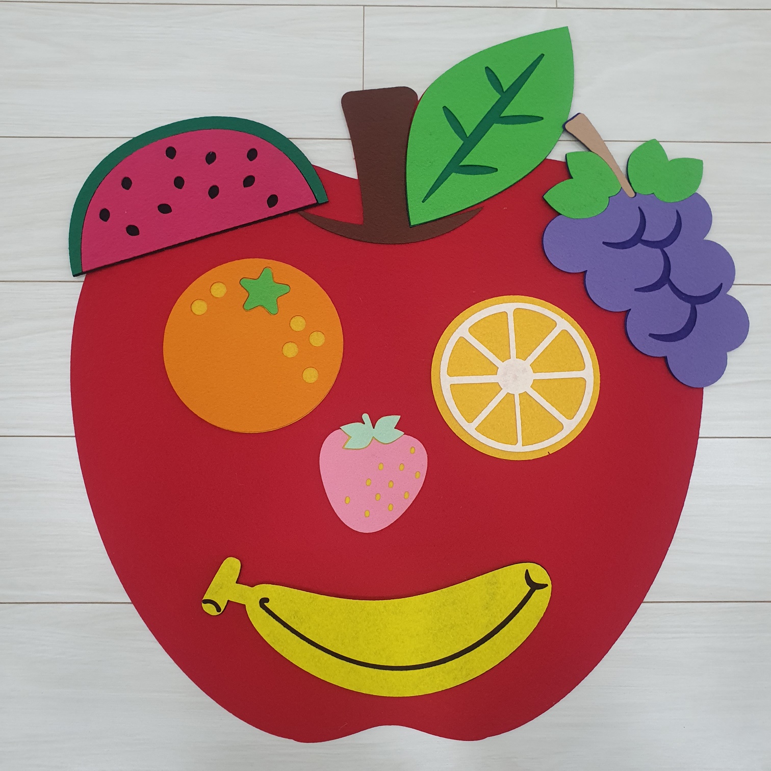 과일 얼굴 표정 만들기