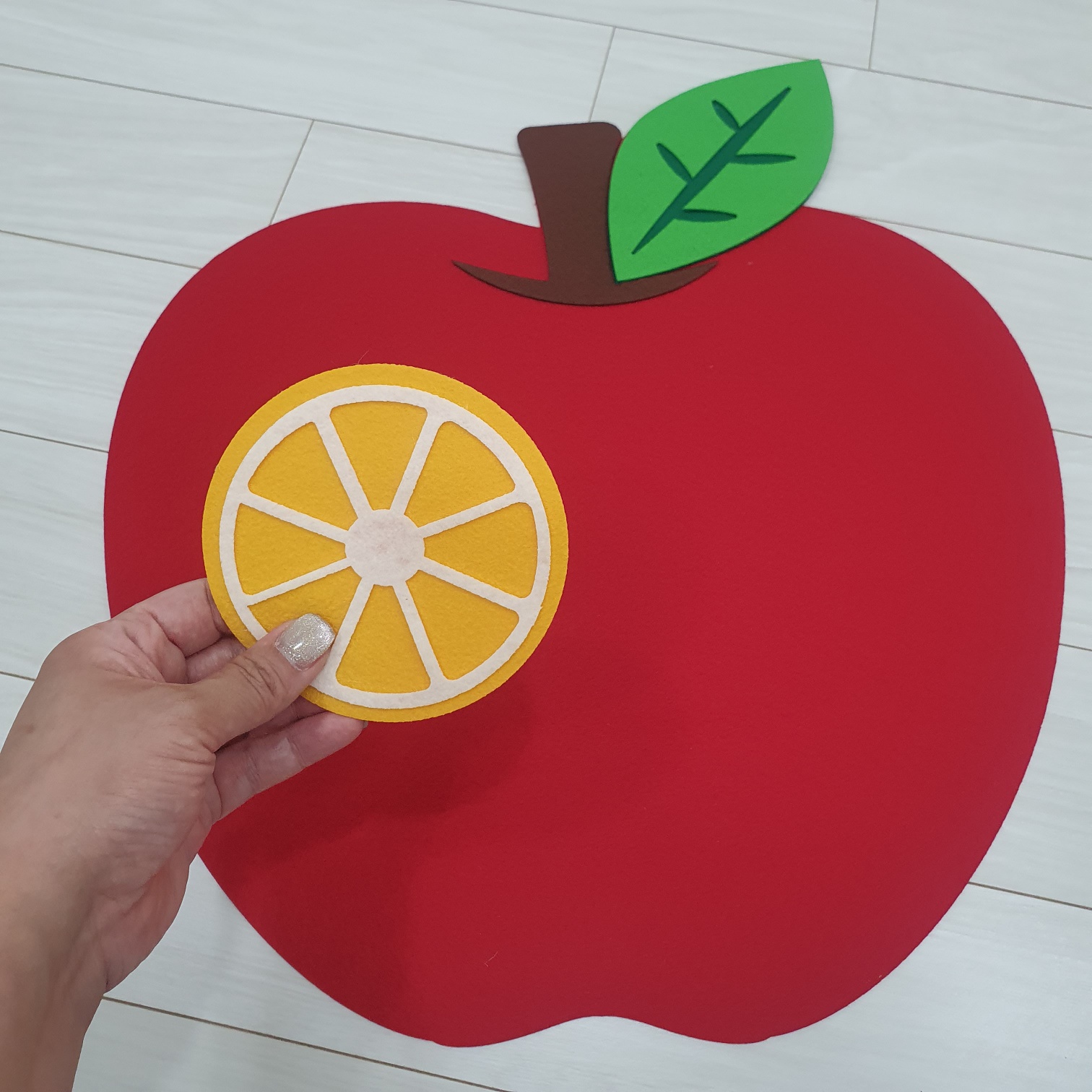 과일 얼굴 표정 만들기