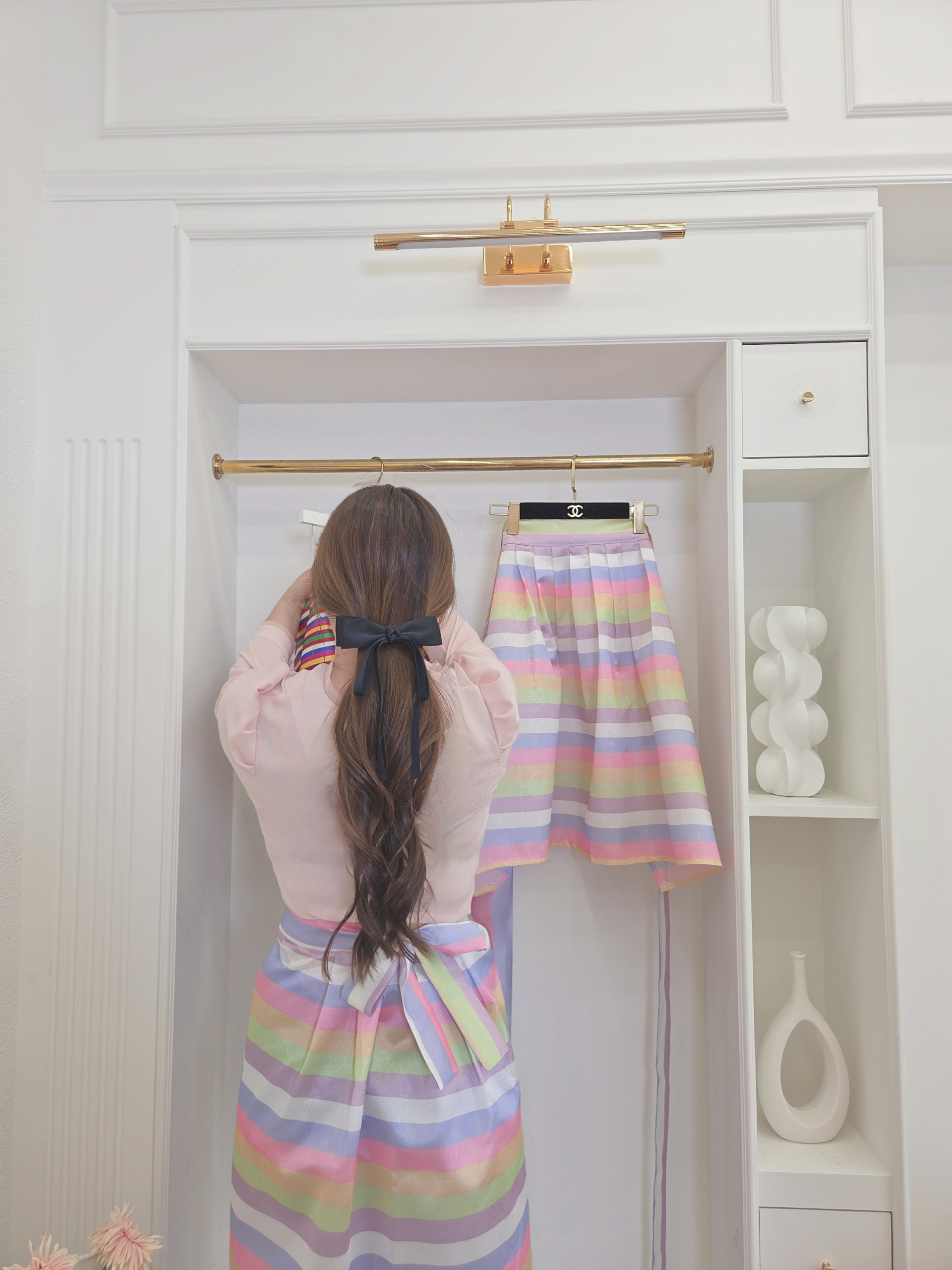 선생님만을 위한 한복앞치마