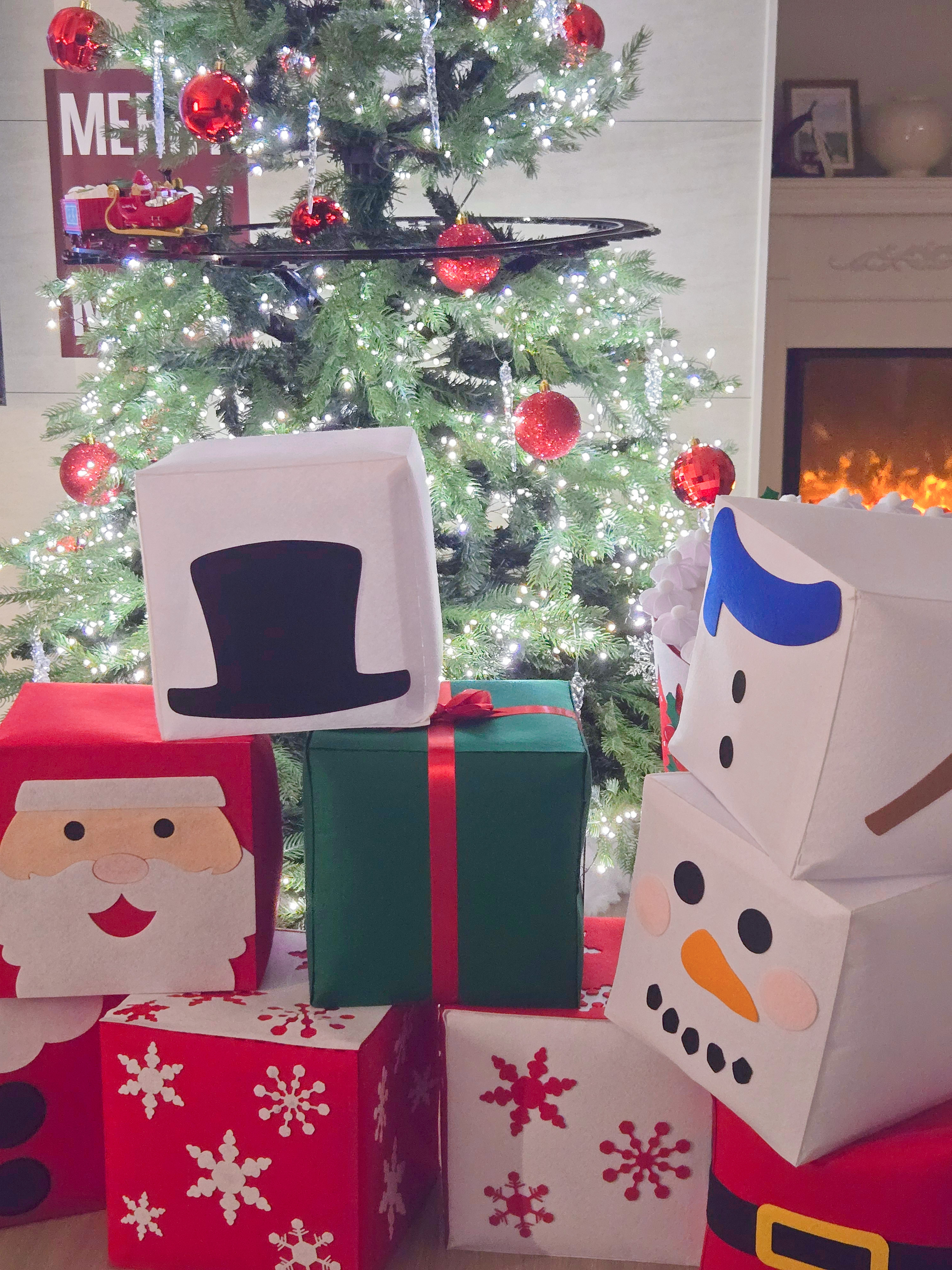 크리스마스 퍼즐상자 DIY