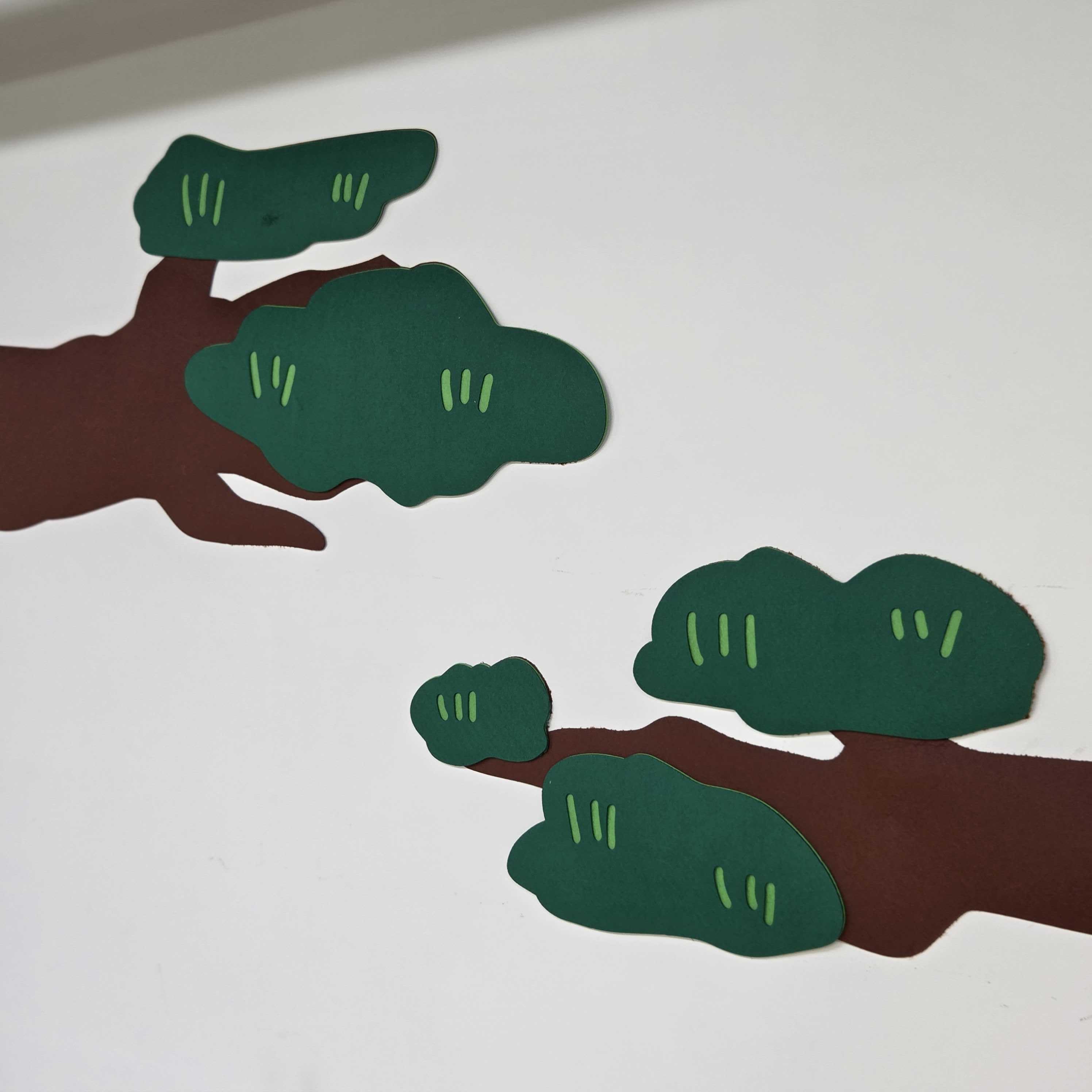 소나무 포토존 환경구성